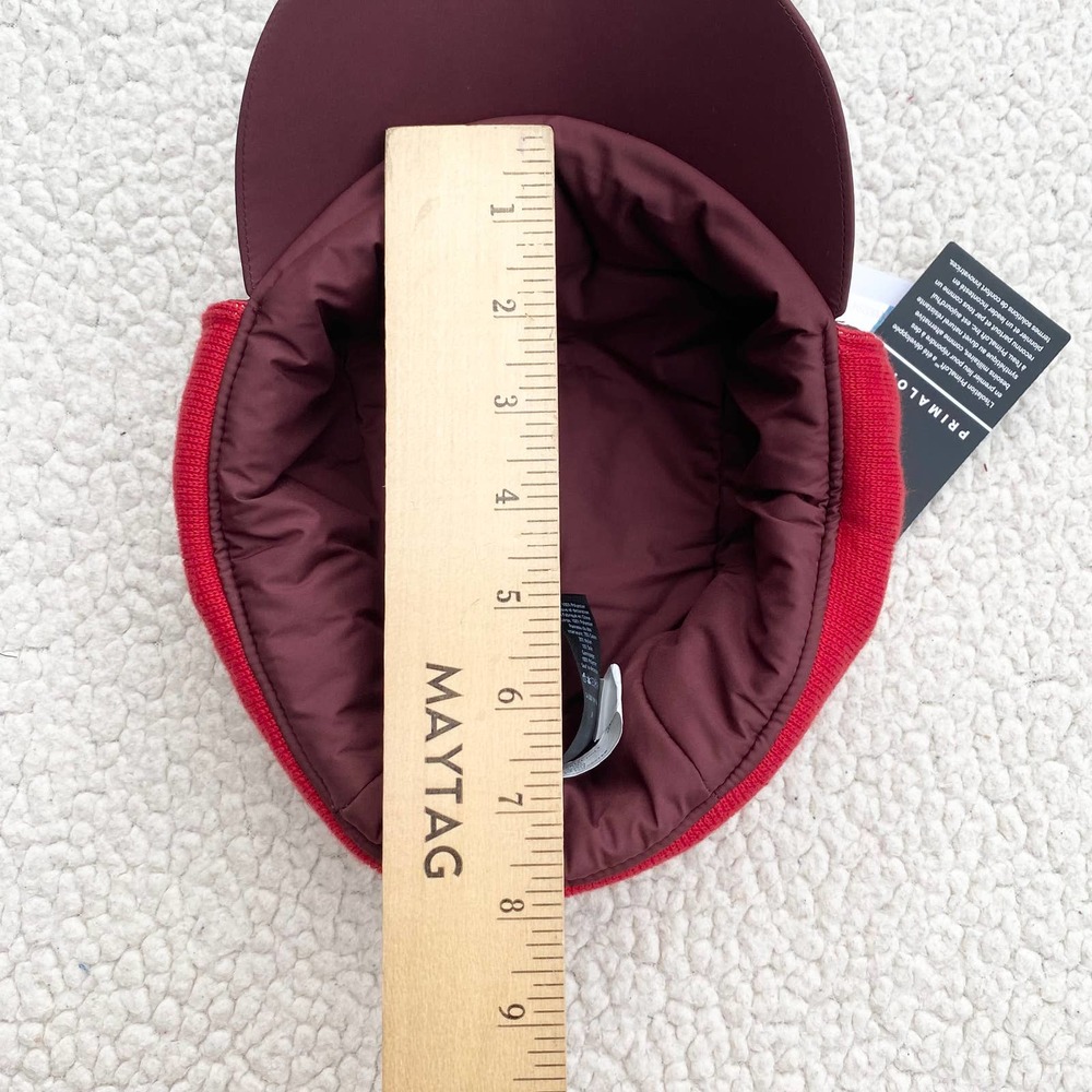 Lululemon Limited Edition Quilted Trapper Hat Red Canada NWT - Picture 10 of 11